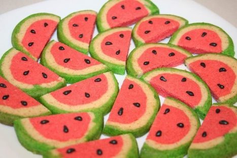 cara membuat kue kering semangka